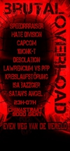 agenda party flyer