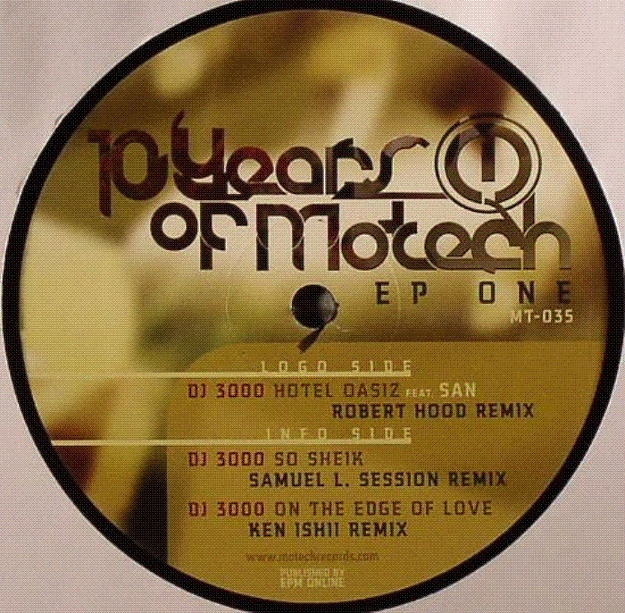 Motech 35 - Dj 3000, Robert Hood, San, Samuel L. Session, Ken