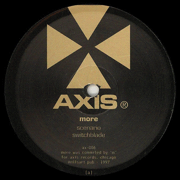 Axis 06 - Jeff Mills - Axis - Toolbox records - your vinyl
