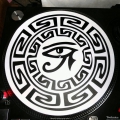 Slipmats Mackitek Horus Eye White